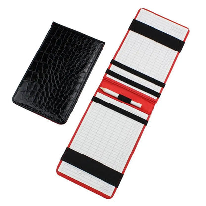 Leather Golf Scorecard Holder