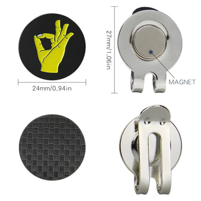 Magnetic Golf Ball Marker Clip